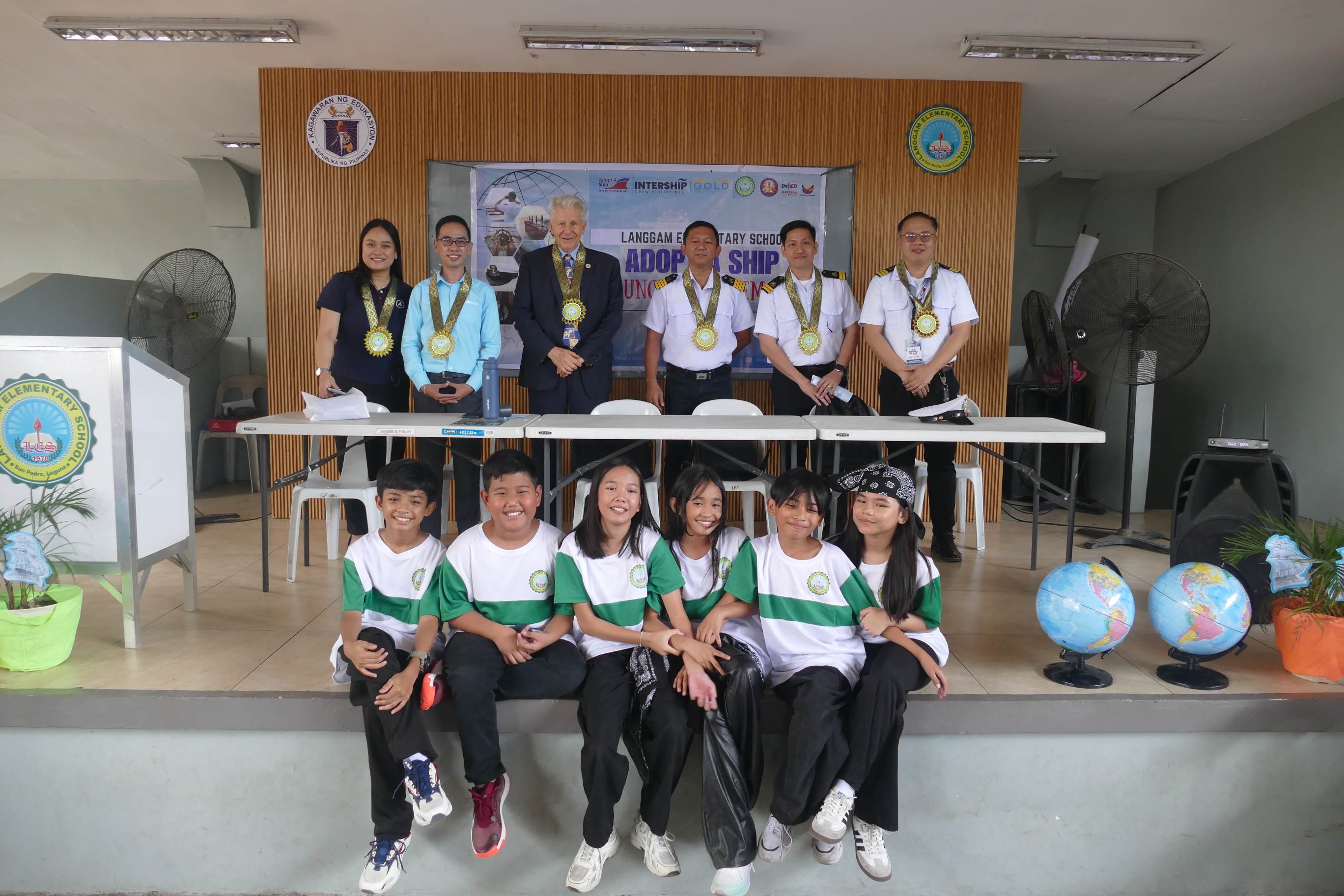 Intership Crew Philippines Launching Ceremony with LES