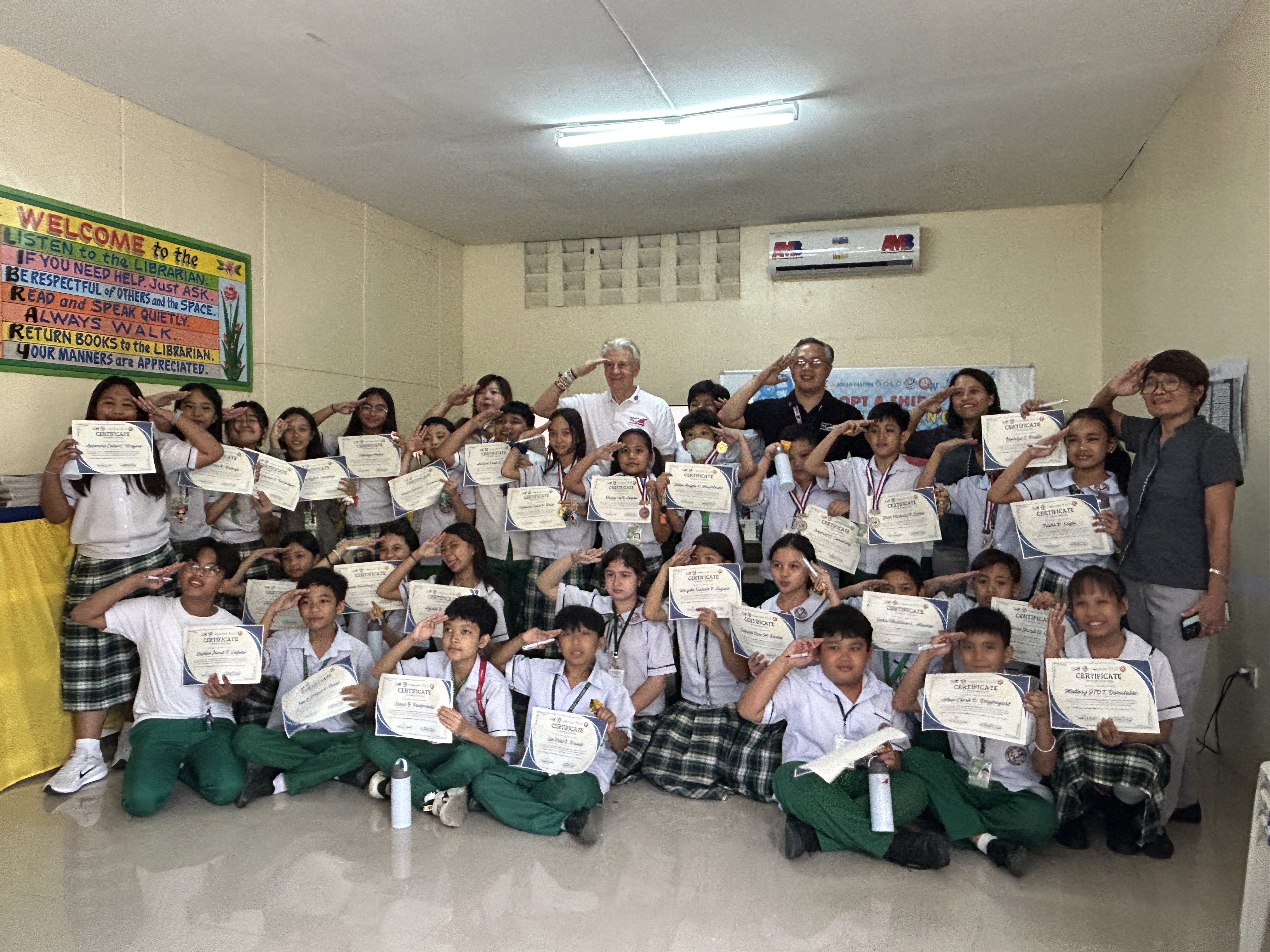 ANGLO EASTERN Young Mariners Quiz Bee With LRCS