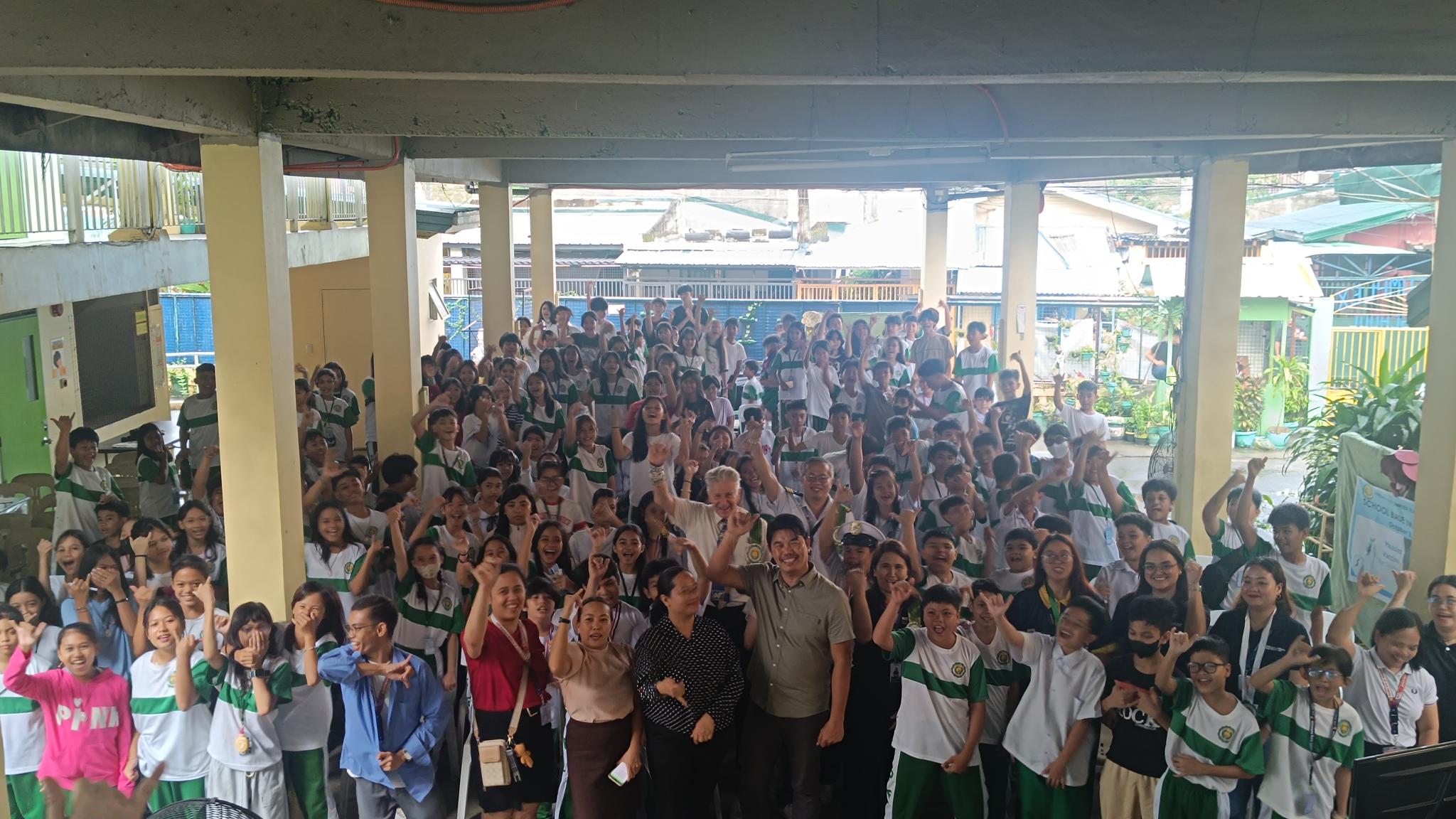 SENATOR CREWING MANILA CLOSING CEREMONY WITH A1CES