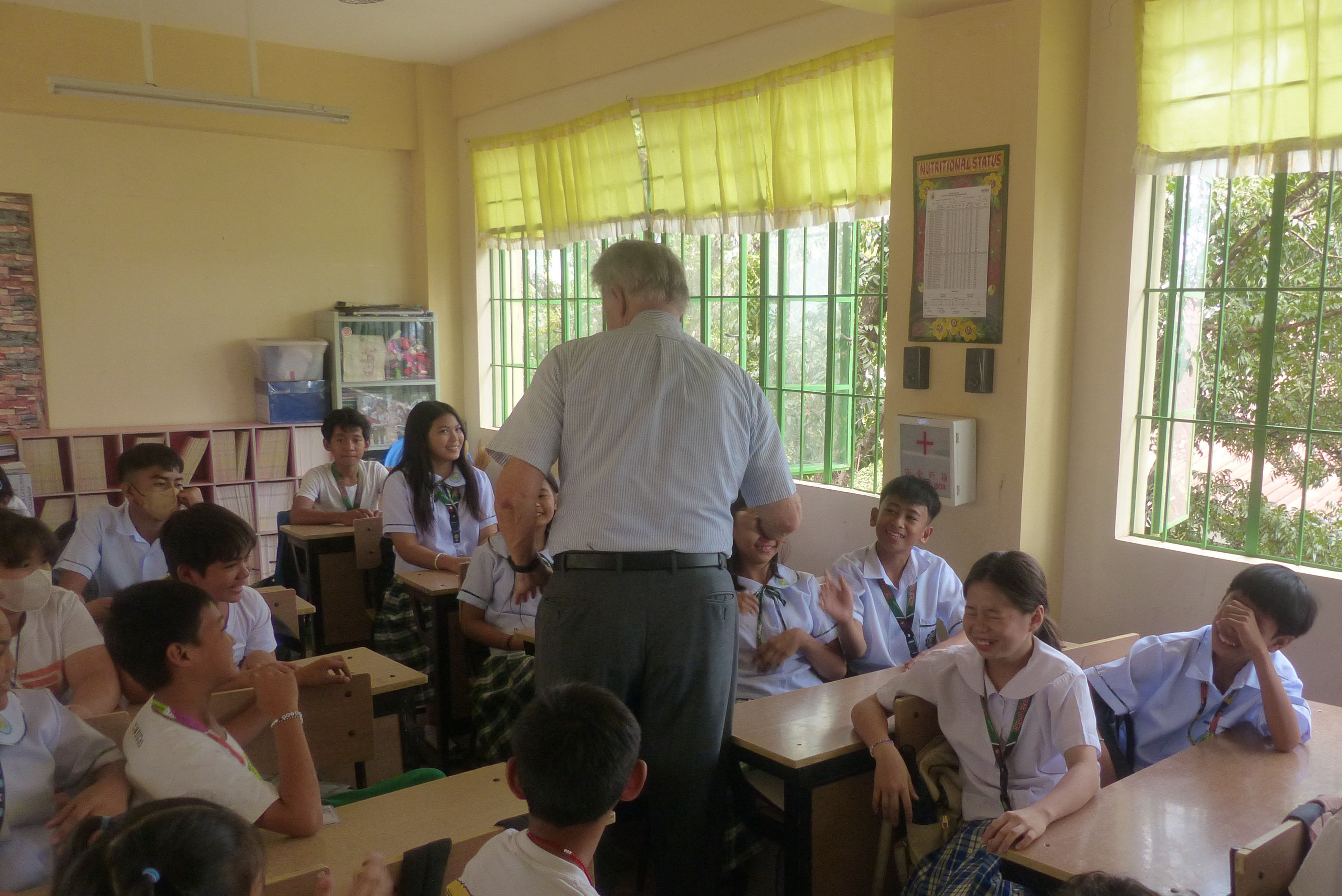 Visit to San Pedro Schools (Main Article):