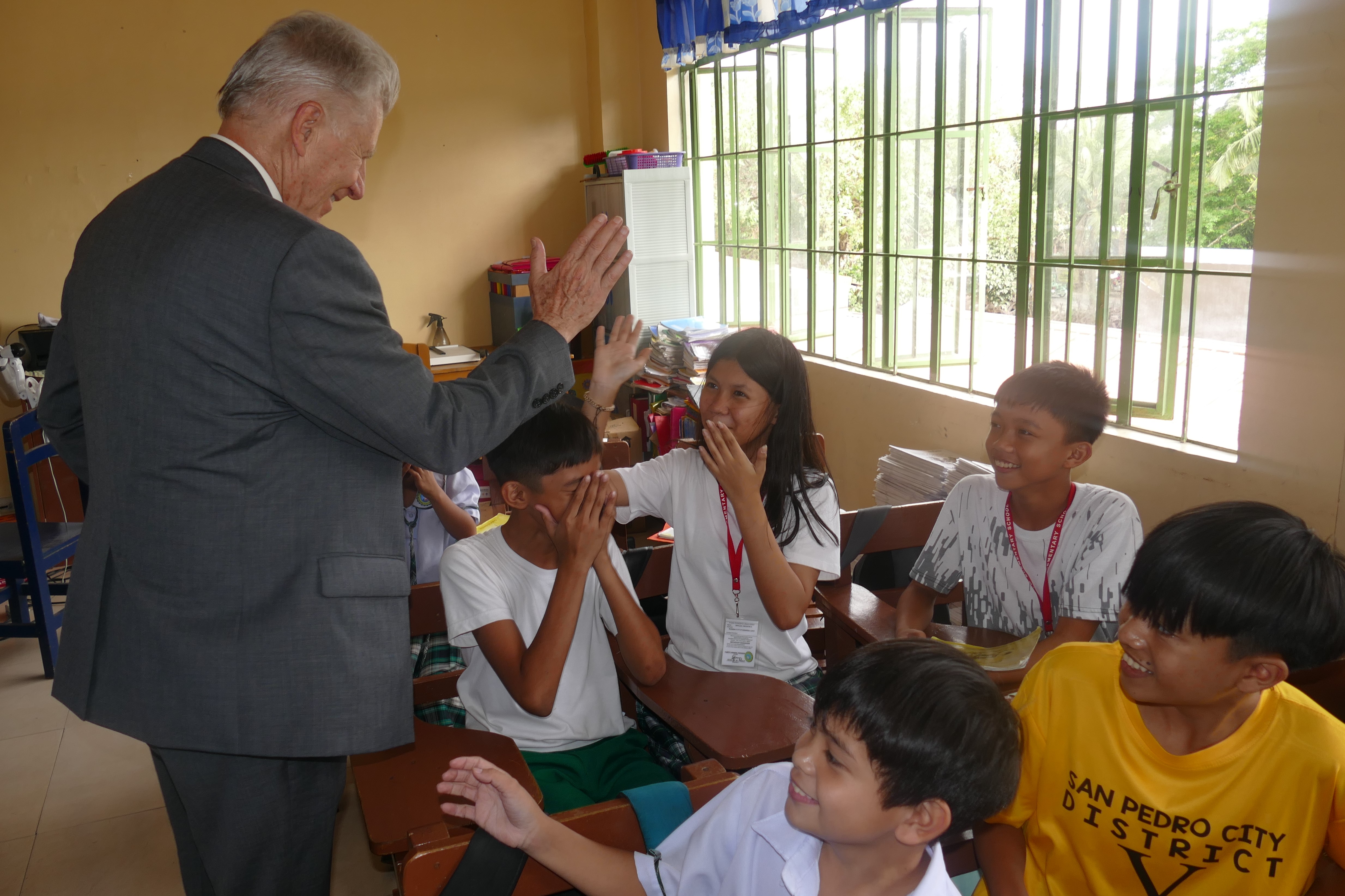 Visit to San Pedro Schools (Main Article):