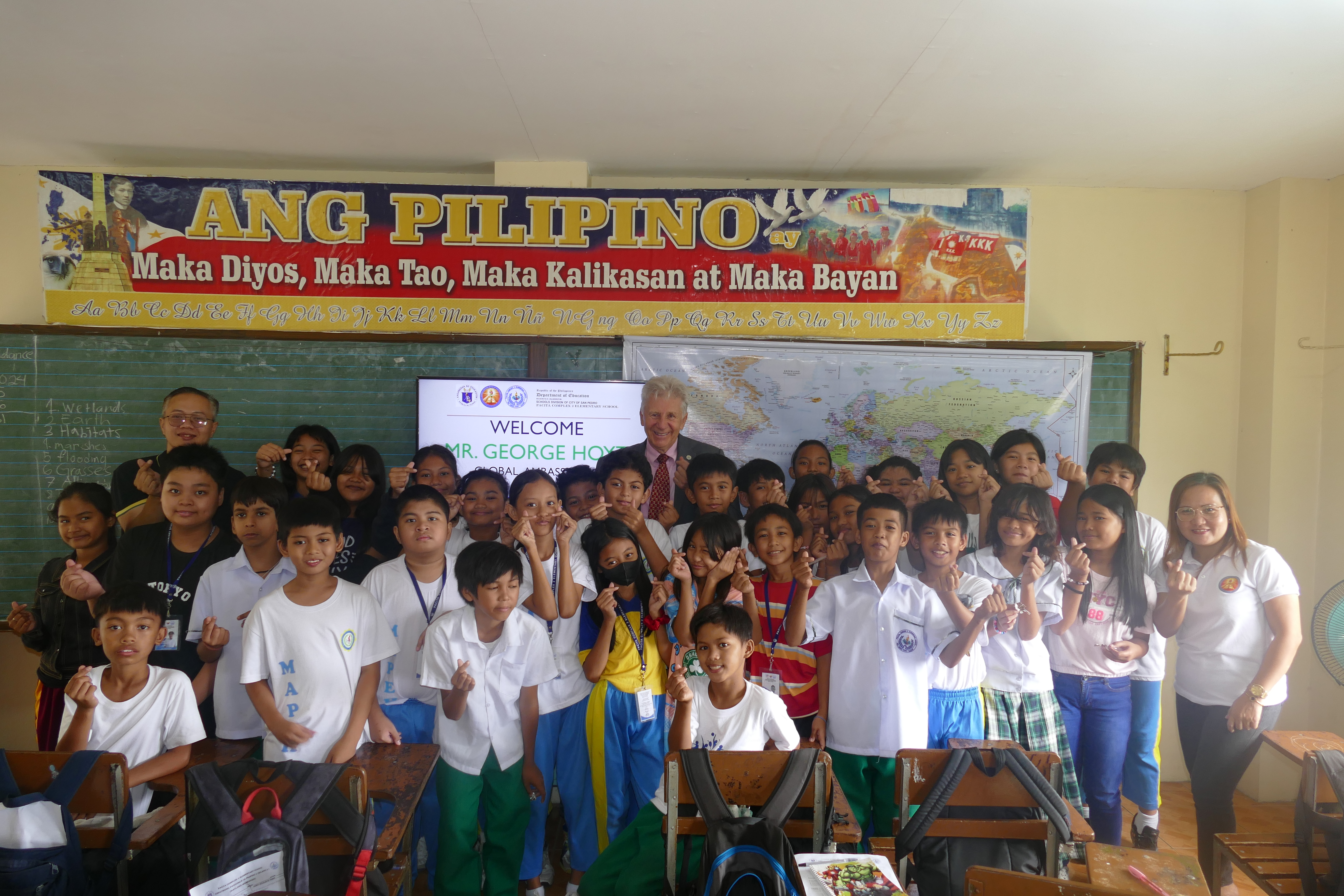 Visit to San Pedro Schools (Main Article):